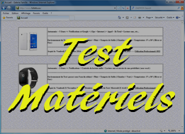 Tests Materiels